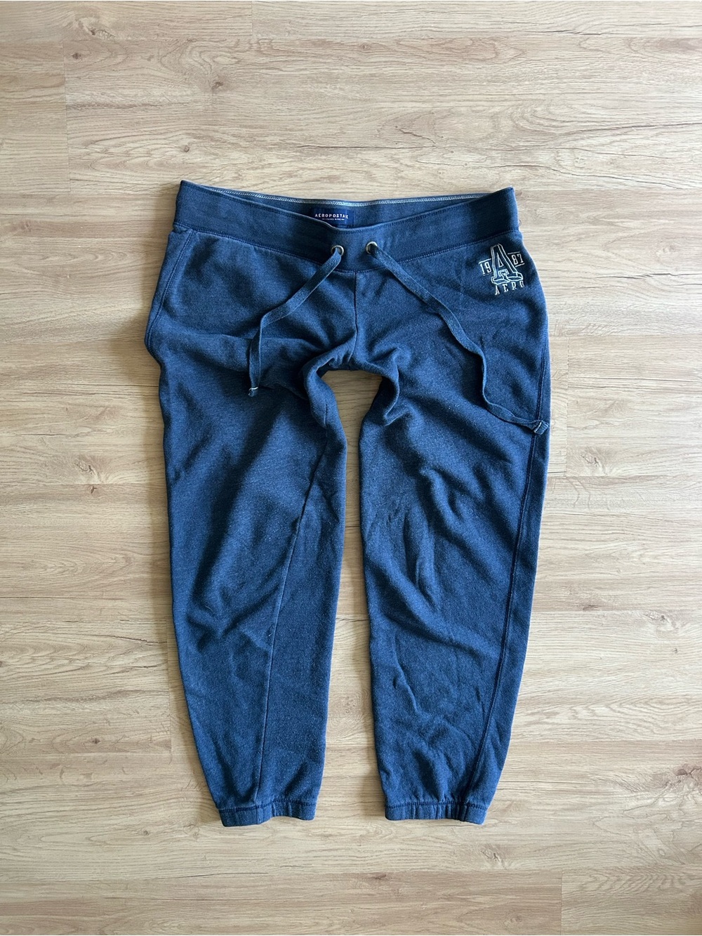 y2k 2000s vintage Aeropostale blue lazygirl core casual sweatpants